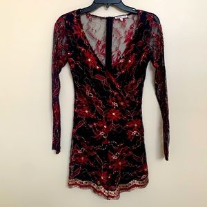 XS romper from Charlotte Russe!